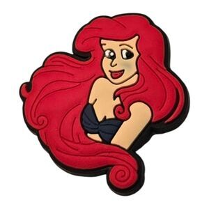 Ariel Croc Shoe Charms | Cartoon Jibbitz Style Accessories | Fits Crocs NEW